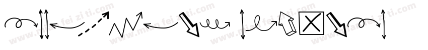 ArrowBold Regular字体转换